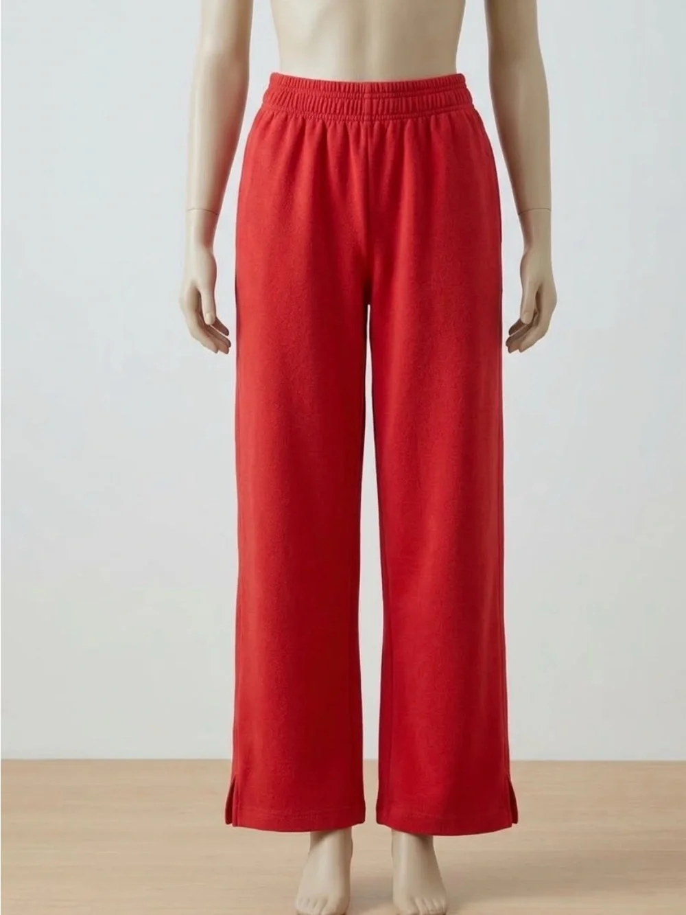 Zara Kids Wide-Leg and shirt Set in Bright Red